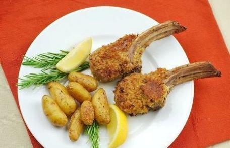 Cotlete de miel în crustă