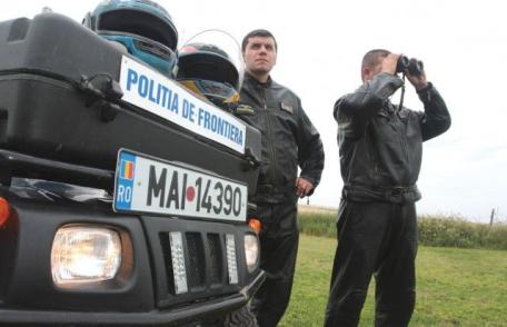 Migranți ilegali reținuți de polițiștii de frontieră dorohoieni