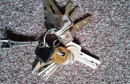 Chei găsite în zona Pizzeriei Magica