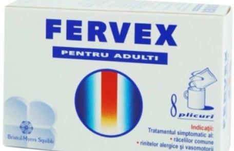 ATENȚIE ! Fervex, retras de pe piață, în urma unor probleme găsite la unul dintre sortimente