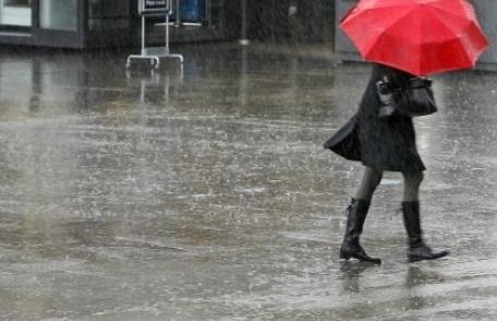 Atenție! Avertizare tip COD GALBEN de ploi torenţiale, grindină și intensificări de vânt