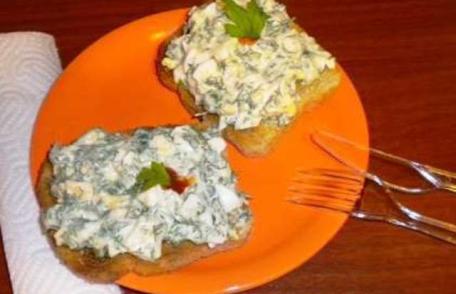 Aperitiv ușor cu verdeață