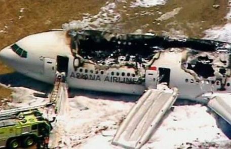 A scăpat din accident de avion şi a fost călcată de maşina pompierilor pe aeroport