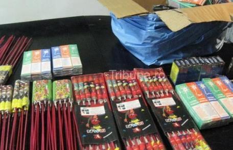 Au inceput confiscarile de petarde si alte materii explozive