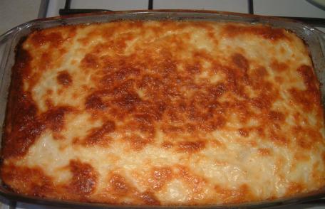 Conopidă cu ou și smântână