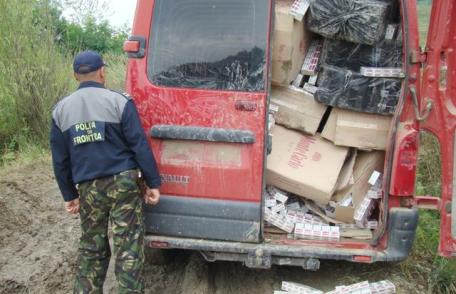 Ţigări de peste 340.000 lei reţinute la frontiera cu Ucraina