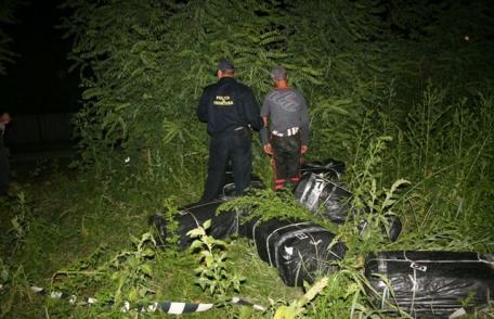 Aproximativ 15.000 pachete de tigări trecute cu frânghia peste râul Prut