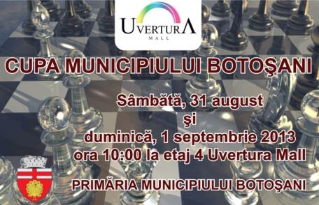 Cupa municipiului Botosani la Uvertura Mall
