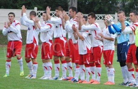 Jucătorii și staff-ul FCM Dorohoi urează finanțatorului Victor Mihalachi un sincer „La Mulți Ani!” - VIDEO