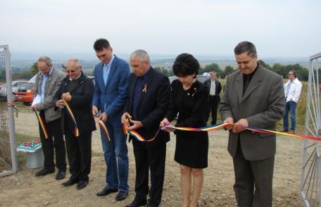 6 kilometri de reţea de apă inauguraţi la Vârfu Câmpului
