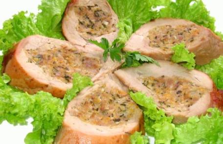 Mușchiuleț de porc umplut