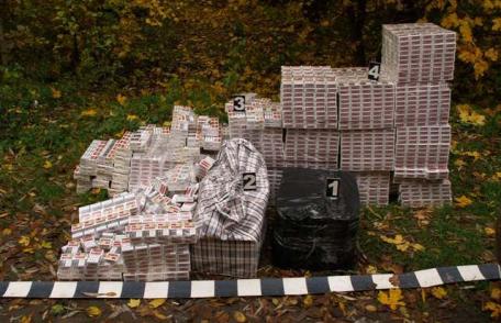 Transport de ţigări de contrabandă interceptat de poliţiştii de frontieră dorohoieni