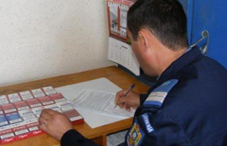 Bărbat din Hudești cercetat penal după ce a fost prins cu țigări de contrabandă în Dorohoi