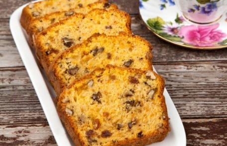 Pandișpan cu dovleac și nucă