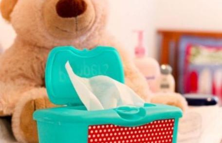 Şerveţelele umede pentru bebeluşi, extrem de periculoase