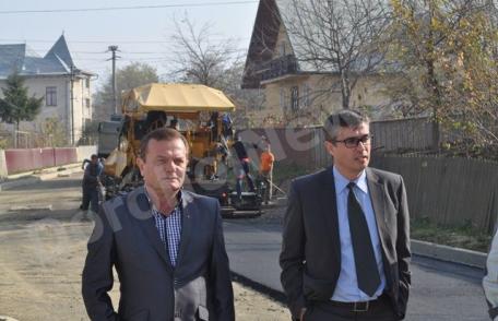 Șantierele din Dorohoi vizitate de deputatul Andrei Dolineaschi - FOTO