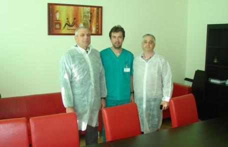 Prefectul a vizitat firma de dializă din județ