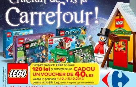 Carrefour România își ajută clienții să se pregătească pentru luna sărbătorilor cu oferte incredibile la jucării și produse de curățenie