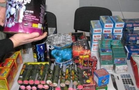 Polițiștii încep de luni controalele la importatorii de materiale pirotehnice