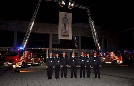 Cel mai important premiu obţinut de pompierii botoşăneni, dedicat unui copil salvat după 24 de ore de intervenţie