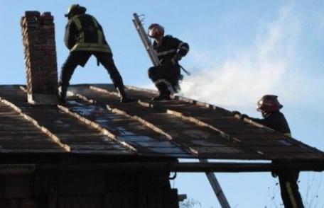 Incendii generate de coşurile de fum stinse de pompierii botoșăneni