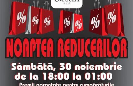 La „Noaptea reducerilor” de la Uvertura Mall, va fi și Târg Handmade 