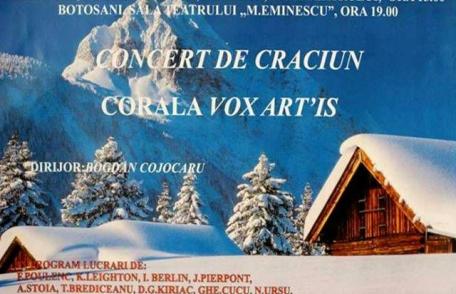 Dorohoienii sunt așteptați la „Concertul de Crăciun” la Sala Teatrului 
