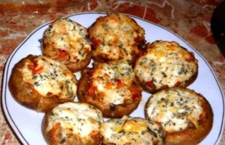 Ciuperci în vin alb