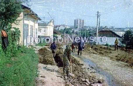 Amintiri despre trecut – Bulevardul Victoriei din Dorohoi (o parte din el) - FOTO