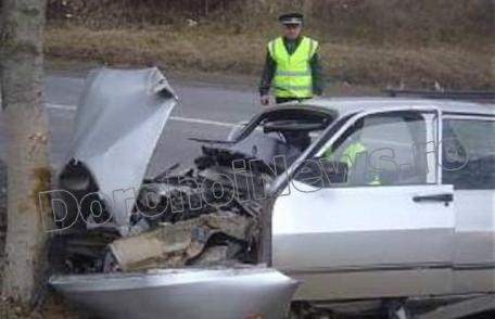 Accident grav de circulație produs la Vârfu Câmpului. Șoferul a rămas încarcerat!