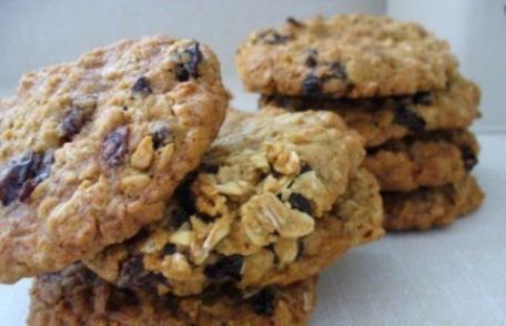 Biscuiți cu banane și musli