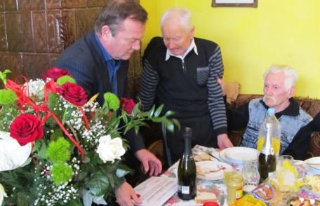 Comunicat Primăria Dorohoi: Moment aniversar la împlinirea a 100 de ani de viaţă