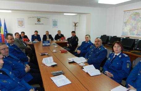IJJ Botoșani: Astăzi a avut loc evaluarea activității din anul 2013 în prezența prefectului