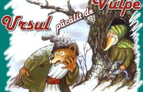 „Ursul păcălit de vulpe” pe scena Teatrului „Vasilache”