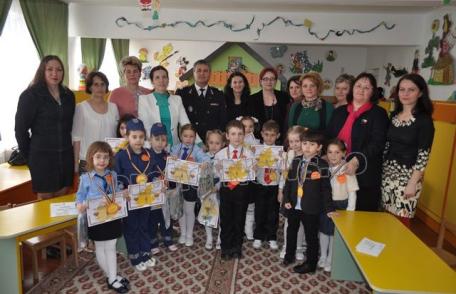 Unic la nivel național - Concursul „Micii pompieri” a avut loc și la Dorohoi – VIDEO/FOTO