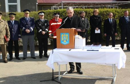 Oaspeţi de seamă la sediul IJJ Botoşani cu ocazia manifestărior dedicate sărbătoririi a 164 de ani de la înfiinţarea Jandarmeriei Române 