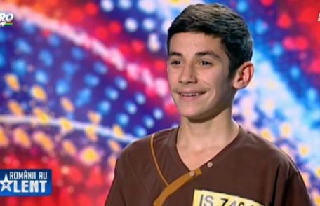 Un adolescent din Dorohoi a uimit cu talentul său juriul și spectatorii la „Românii au talent” - FOTO