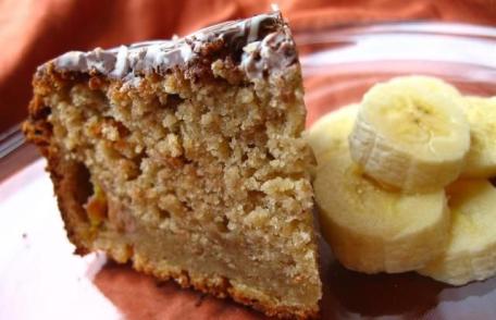 Prăjitură cu banane