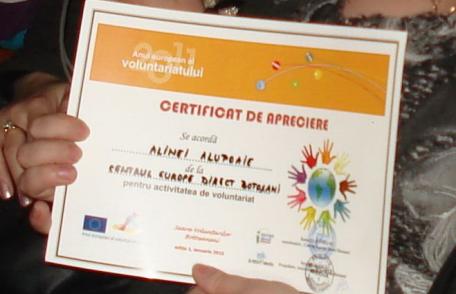 Munca Voluntarilor Dorohoieni, rasplatita !