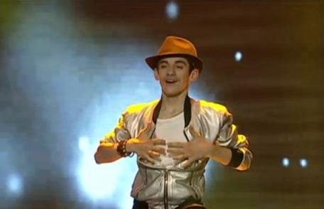 Sabin Cojocaru din Dorohoi se luptă în finala „Românii au talent” pentru cei 120.000 de euro