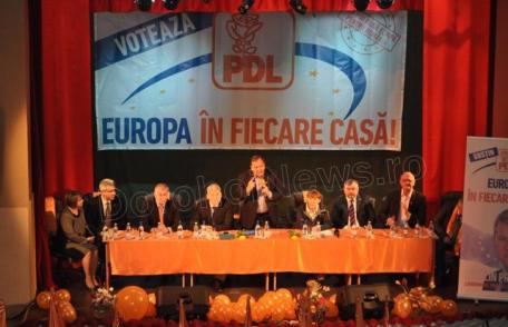 Miting electoral pe colegiul Dorohoi al PDL cu candidații la alegerile europarlamentare - FOTO