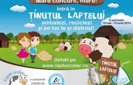 Tetra Pak a lansat competiția națională cu premii „Ţinutul laptelui”