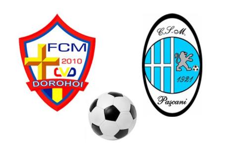 FCM Dorohoi joacă astăzi pe teren propriu, împotriva celor de la Kosarom Pașcani