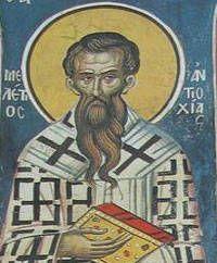 În această lună, ziua a douăsprezecea, pomenirea celui între sfinţi părintele nostru Meletie, arhiepiscopul Antiohiei celei mari