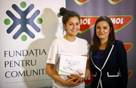 Spadasina Amalia Tătăran este ambasadoare a programului MOL pentru promovarea tinerelor talente