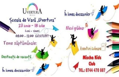Școala de vară Uvertura rezolvă problemele părinților din Botoșani 