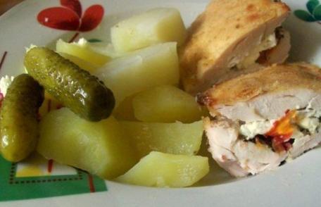 Piept de pui in stil milanez