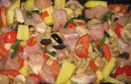 Piept de pui la cuptor