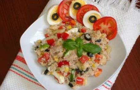 Salată multicoloră de vară