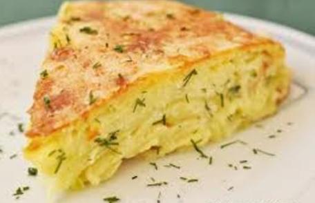 Budincă de dovlecei cu telemea